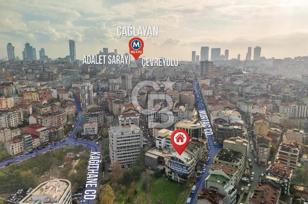 İSKANLI | KAĞITHANE'DE KİRALIK İŞYERİ BİNASI