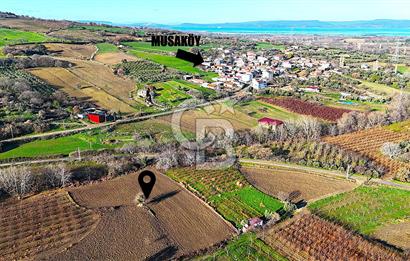 Çanakkale Merkez Musaköy’de Asfalt Yola Cepheli, Merkeze Yakın 1.350 m² Satılık Tarla