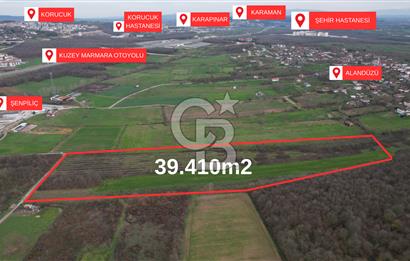 Alandüzü Şehir Hastanesi Yakını |39.410m2 Tarla| İmar Sınırında!