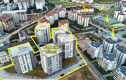 Bursa Nilüfer Kızılcıklı Mah ONA 221 Sitesinde Kiralık 3+1 Daire