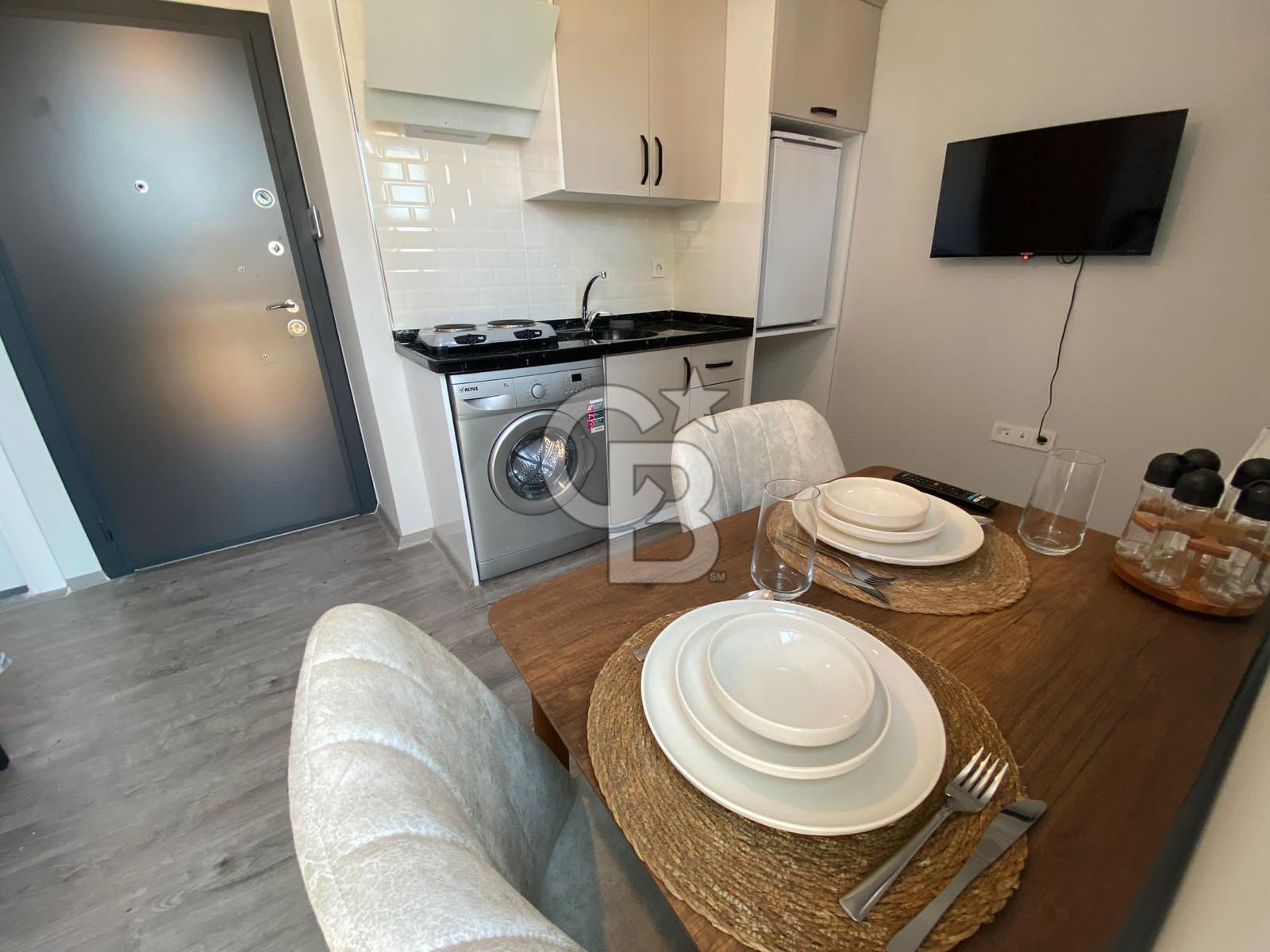 METROYA YAKIN YÜKSEK KİRA GETİRİLİ EŞYALI KİRACILI 1+0 DAİRE