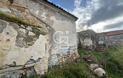 Bergama Zeytindağ Satılık Müstakil Taş Ev Ve Arsas