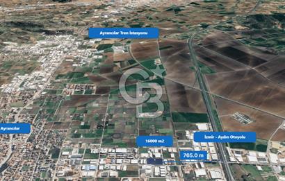 İzmir Ayrancılar OSBde 16.000 m² Sanayi İmarlı Satılık Arsa