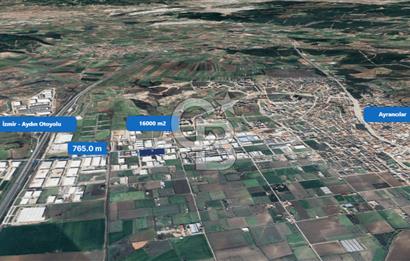 İzmir Ayrancılar OSBde 16.000 m² Sanayi İmarlı Satılık Arsa