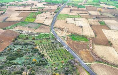 Çanakkale Merkez Büyükanafarta’da Asfalt Yola Cepheli 4.225 m² Tarla