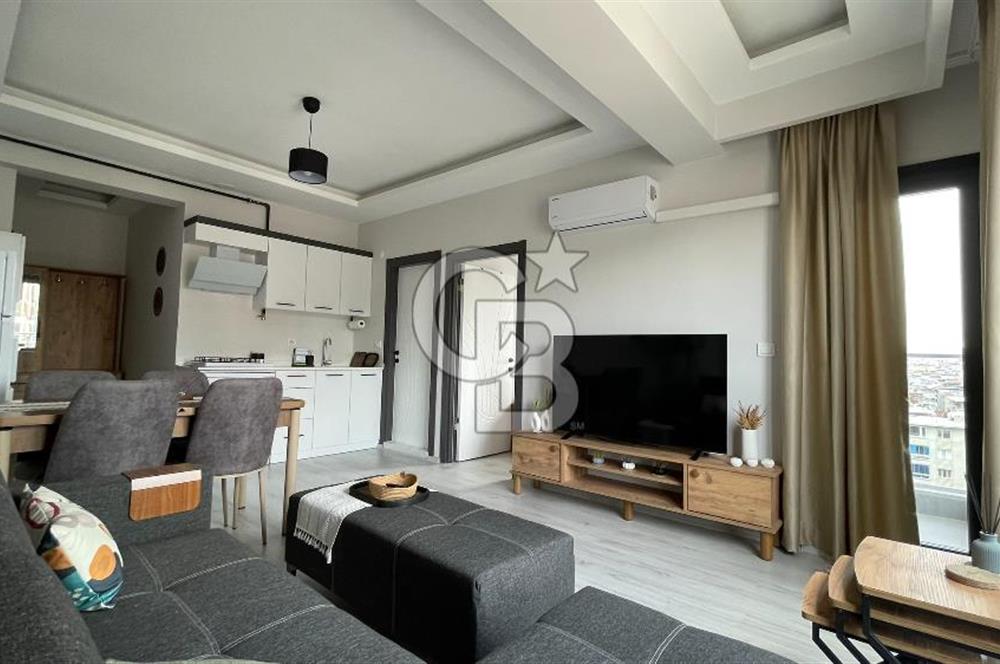 Kent Kule'de Çift Cepheli Eşyalı Kiralık Köşe 1+1 Sıfır Daire