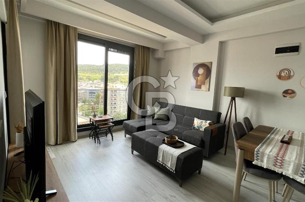 Kent Kule'de Çift Cepheli Eşyalı Kiralık Köşe 1+1 Sıfır Daire