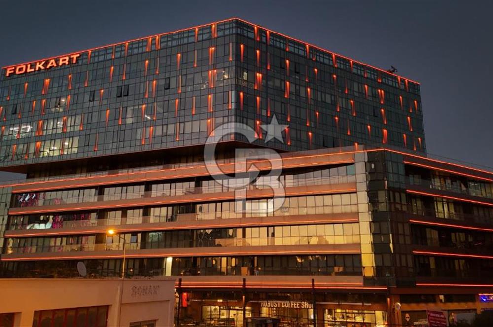 İZMİR BORNOVA KAZIMDİRİK FOLKART TIME 95 m2 KİRALIK OFİS