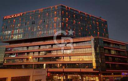 İZMİR BORNOVA KAZIMDİRİK FOLKART TIME 95 m2 KİRALIK OFİS