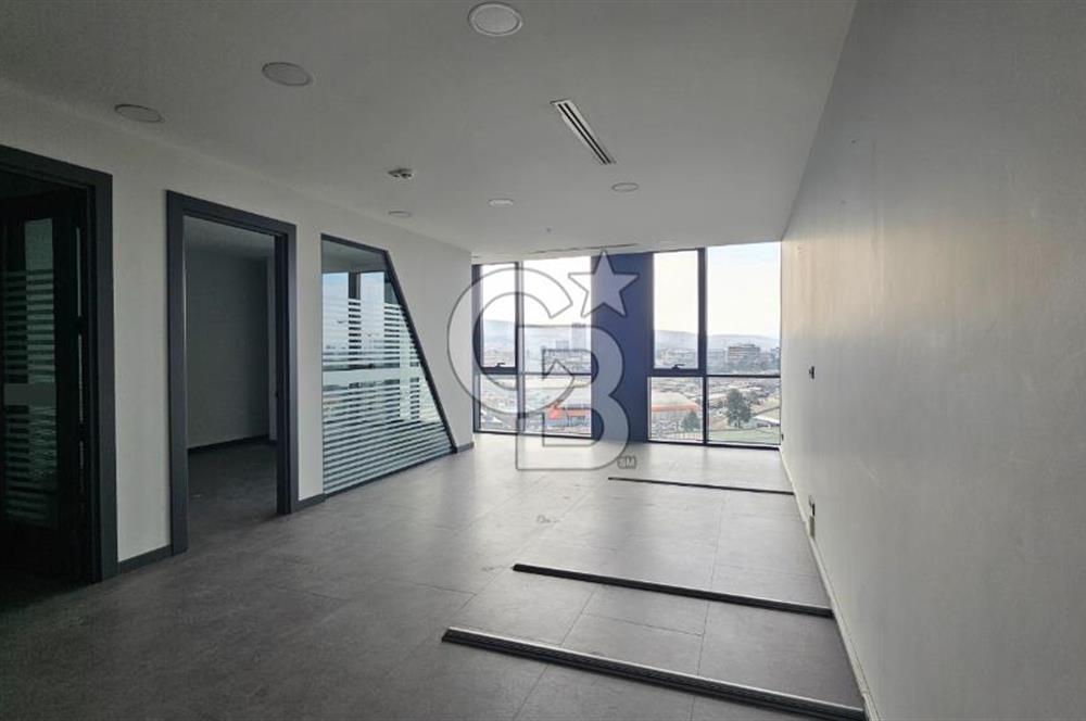 İZMİR BORNOVA KAZIMDİRİK FOLKART TIME 95 m2 KİRALIK OFİS