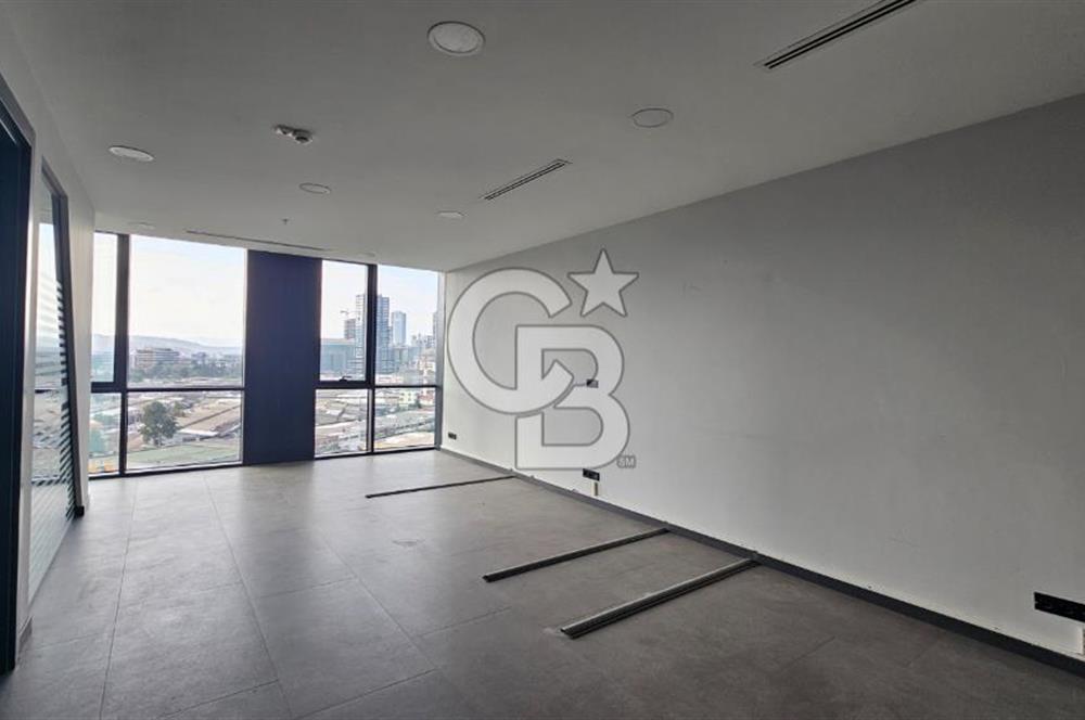 İZMİR BORNOVA KAZIMDİRİK FOLKART TIME 95 m2 KİRALIK OFİS