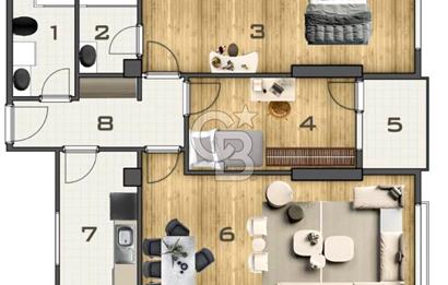 Altunizade Ay Konakları'nda Satılık 2+1 Sıfır Daire