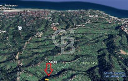 ORTAHİSAR KAVALA'DA DENİZ MANZARALI 2,184m2 YATIRIMLIK ARSA
