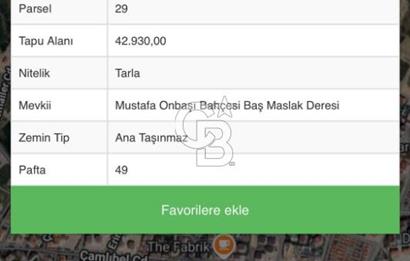Tekirdağ Çorlu Nursatiye 42.930 m² İmara Yakın Satılık Arazi