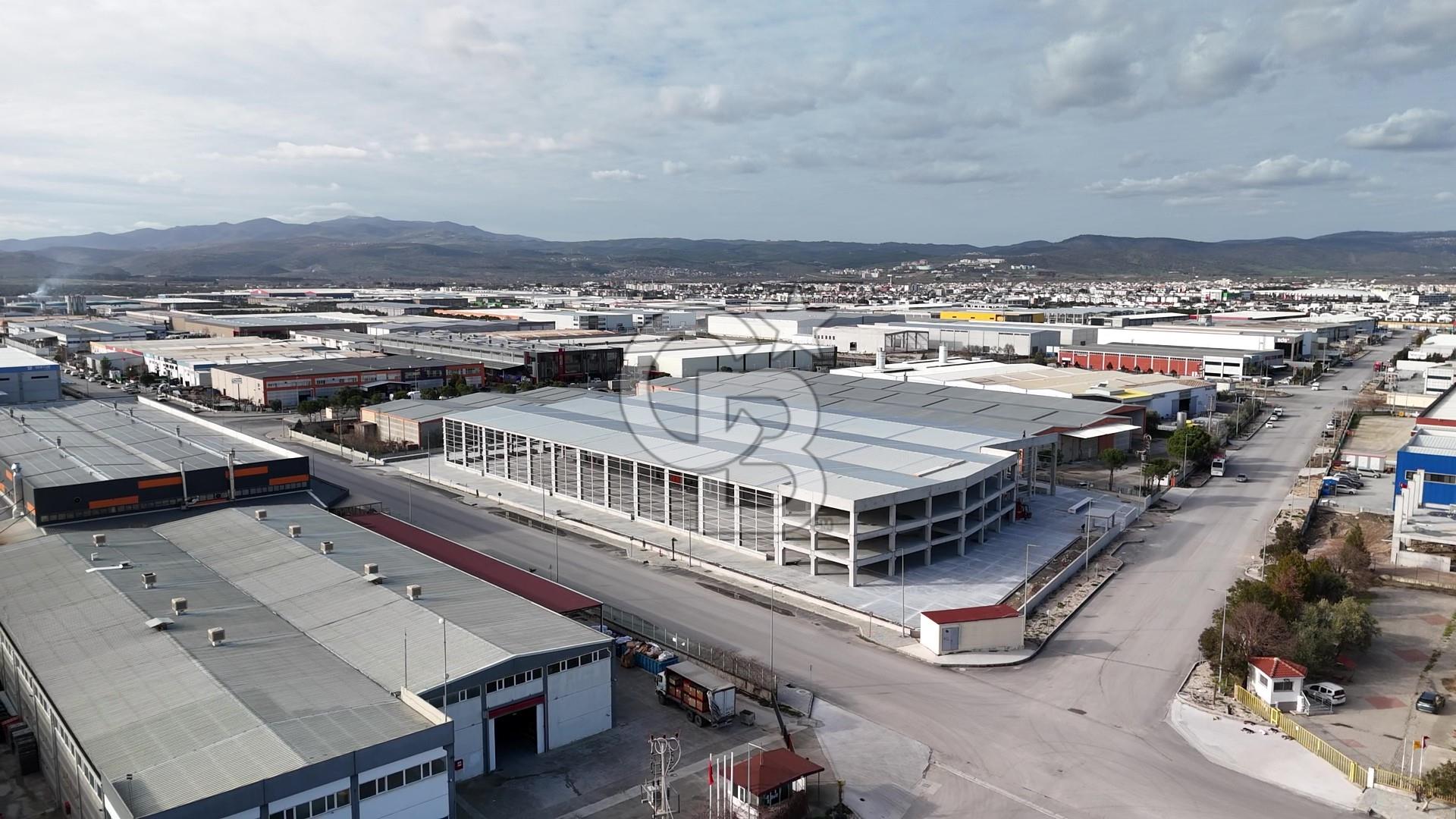 Manisa Muradiye Organize Sanayi Bölgesinde Üretime Uygun Kiralık Yeni Fabrika 