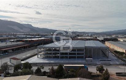 Manisa Muradiye Organize Sanayi Bölgesinde Üretime Uygun Kiralık Yeni Fabrika 