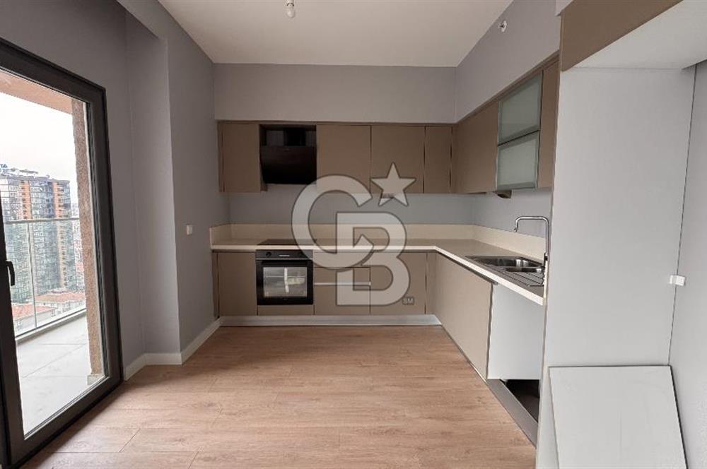 Fikirtepe Emlak Konutları 3. Etap B Blokta 2+1 Deniz Manzaralı Kiralık Daire