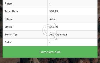 BALIKESİR ALTIEYLÜL'DE ŞEHİR MERKEZİNE YAKIN 331 M2 SATILIK ARSA