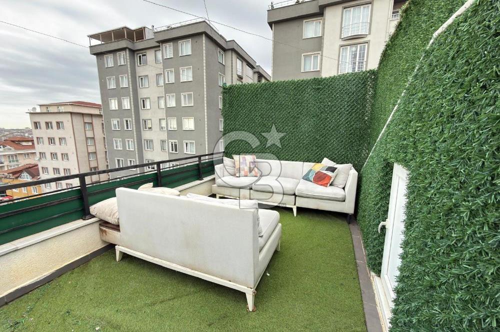 SANCAKTEPE YENİDOĞAN MERKEZ'DE ÖNÜ KAPANMAZ TERASLI SATILIK 4+1