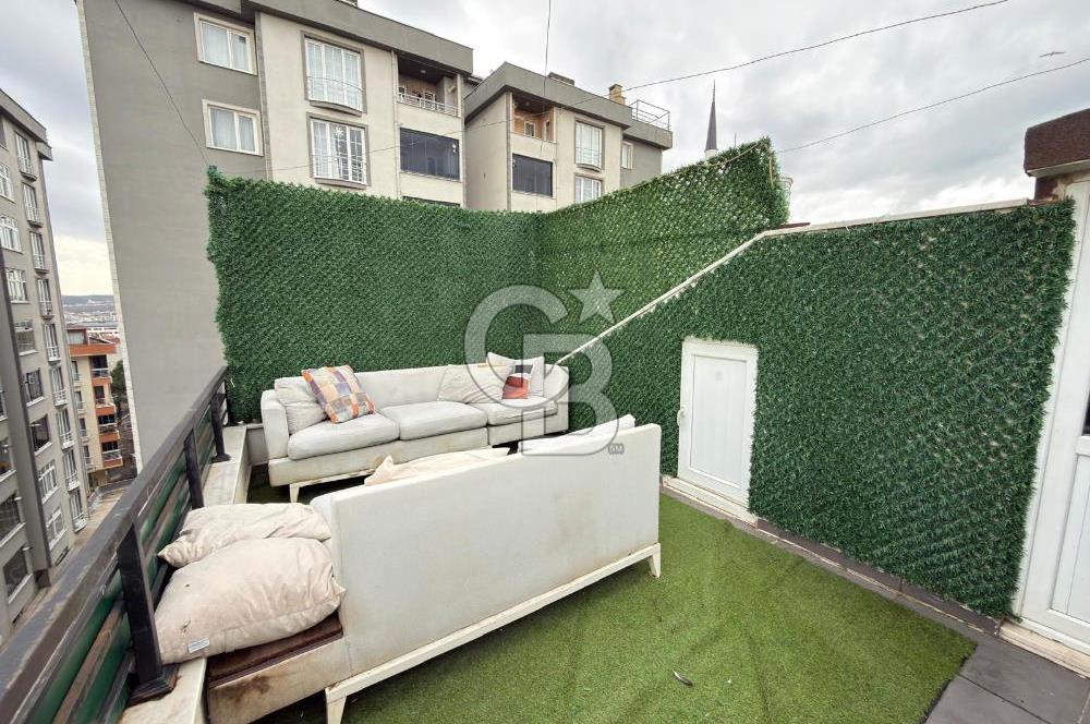 SANCAKTEPE YENİDOĞAN MERKEZ'DE ÖNÜ KAPANMAZ TERASLI SATILIK 4+1