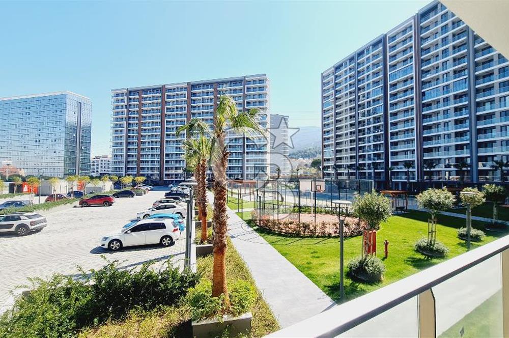 Manisa Meydan Sitesi Havuz Cephe Kiralık 1+1 Daire