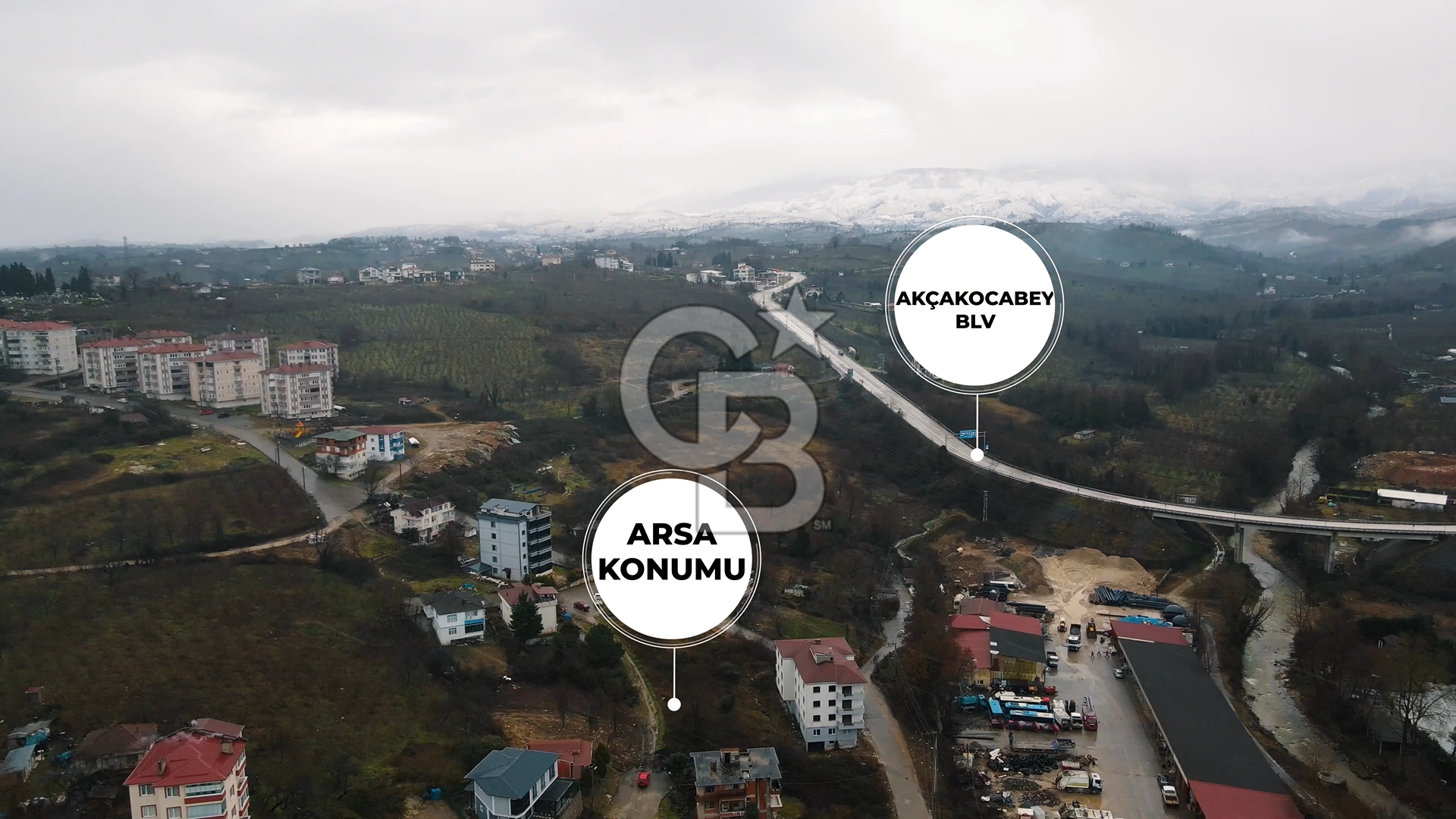 DÜZCE AKÇAKOCA DA 332 m2 SATILIK ARSA, 3 KAT İMARLI