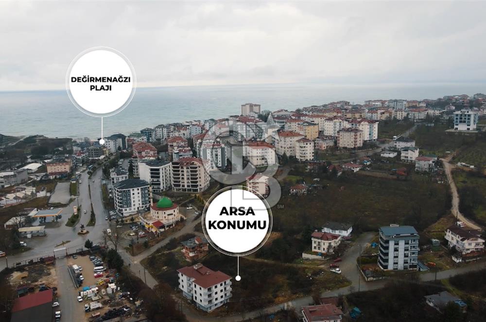 DÜZCE AKÇAKOCA DA 332 m2 SATILIK ARSA, 3 KAT İMARLI