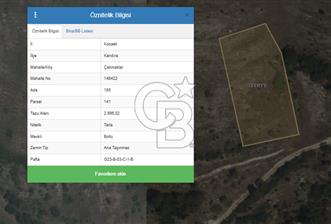 KOCAELİ KANDIRA'DA 2866 M2 SATILIK TARLA! - 1 - 326998