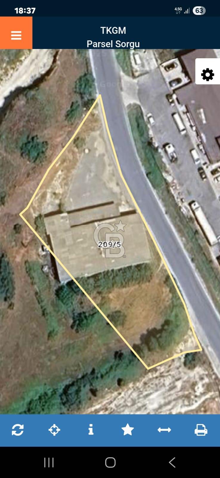 ÇATALCA MURATBEY GÜMRÜĞÜN YAKININDA SATILIK ARSA