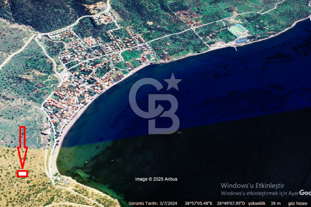 İZMİR DİKİLİ'DE DENİZE YAKIN TURİZM+TİCARİ İMARLI SATILIK ARSA..