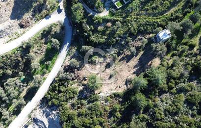 Karaburun İnecik'te İçerisinde 4+1 Müstakil Villa Bulunan Arazi