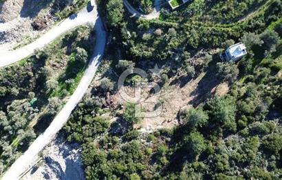 Karaburun İnecik'te İçerisinde 4+1 Müstakil Villa Bulunan Arazi