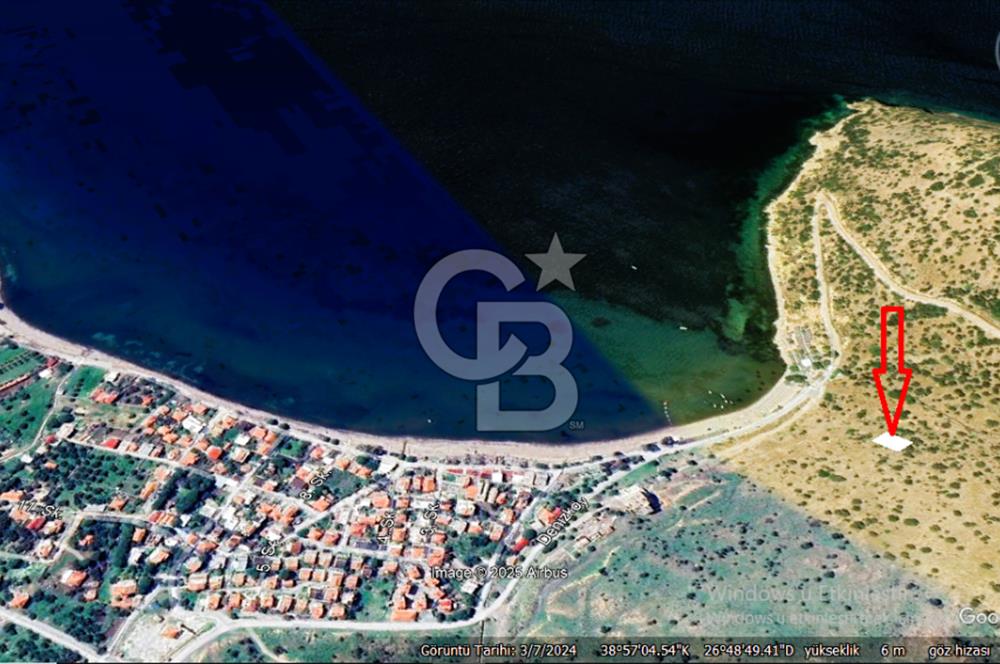 İZMİR DİKİLİ'DE DENİZE YAKIN TURİZM+TİCARİ İMARLI SATILIK ARSA..