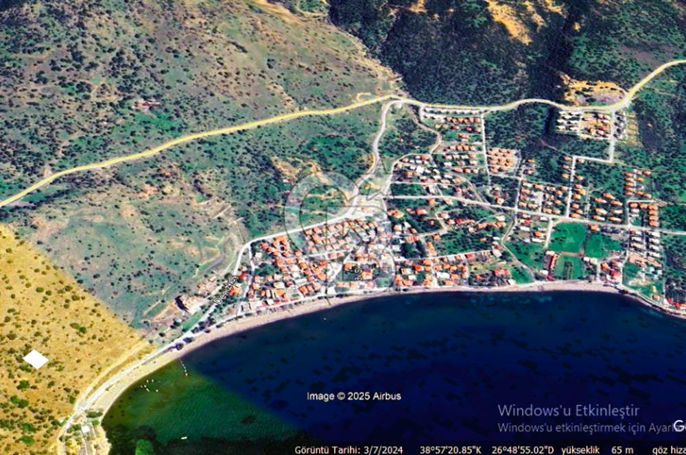 İZMİR DİKİLİ'DE DENİZE YAKIN TURİZM+TİCARİ İMARLI SATILIK ARSA..