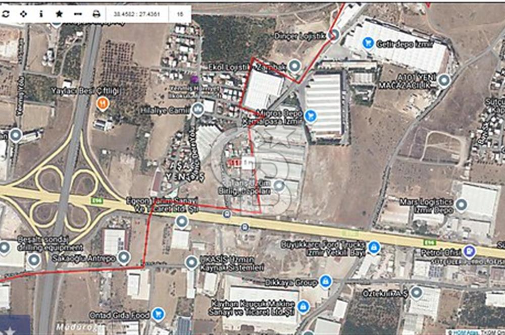 Kemalpaşa Aşağı Yenmiş 'de Satılık Arsa