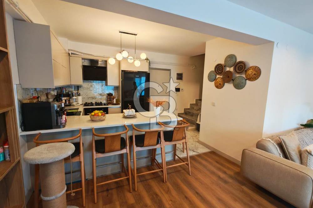 İzev Moon Bornova'da Bahçe Dubleks Havuz Cepheli Satılık Daire