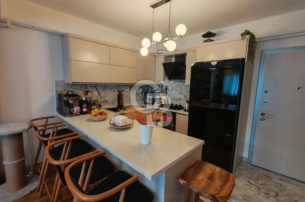 İzev Moon Bornova'da Bahçe Dubleks Havuz Cepheli Satılık Daire