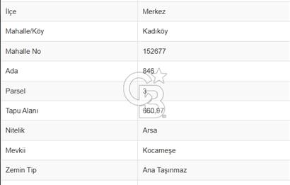 yalova kadıköy arsa