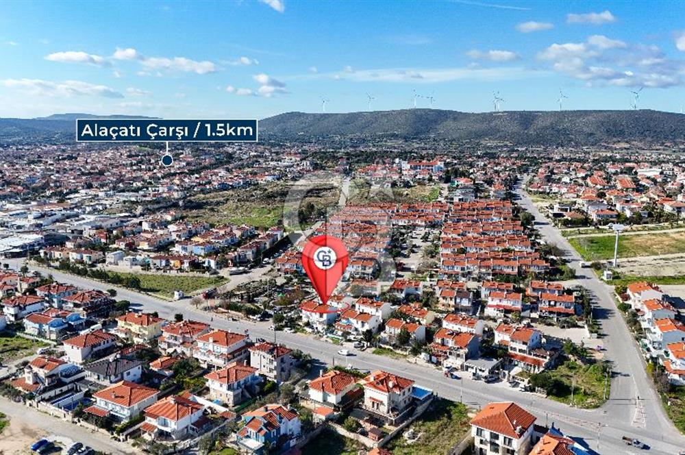 Alaçatı Cadde Üzerinde Tadilatlı Müstakil Satılık 3+1