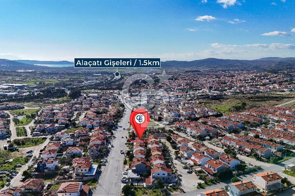 Alaçatı Cadde Üzerinde Tadilatlı Müstakil Satılık 3+1