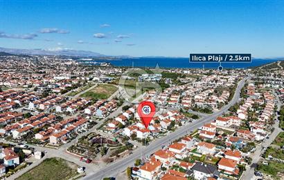 Alaçatı Cadde Üzerinde Tadilatlı Müstakil Satılık 3+1