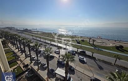 KARŞIYAKA AKSOY SAHİLİNDE FULL DENİZ MANZARALI KİRALIK 3+1 DAİRE