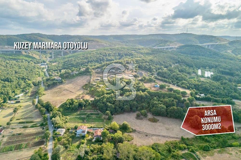 SARIYER GÜMÜŞDERE'DE SATILIK 3017 M2 ARSA