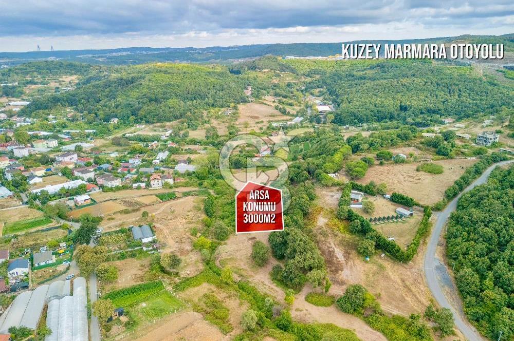 SARIYER GÜMÜŞDERE'DE SATILIK 3017 M2 ARSA