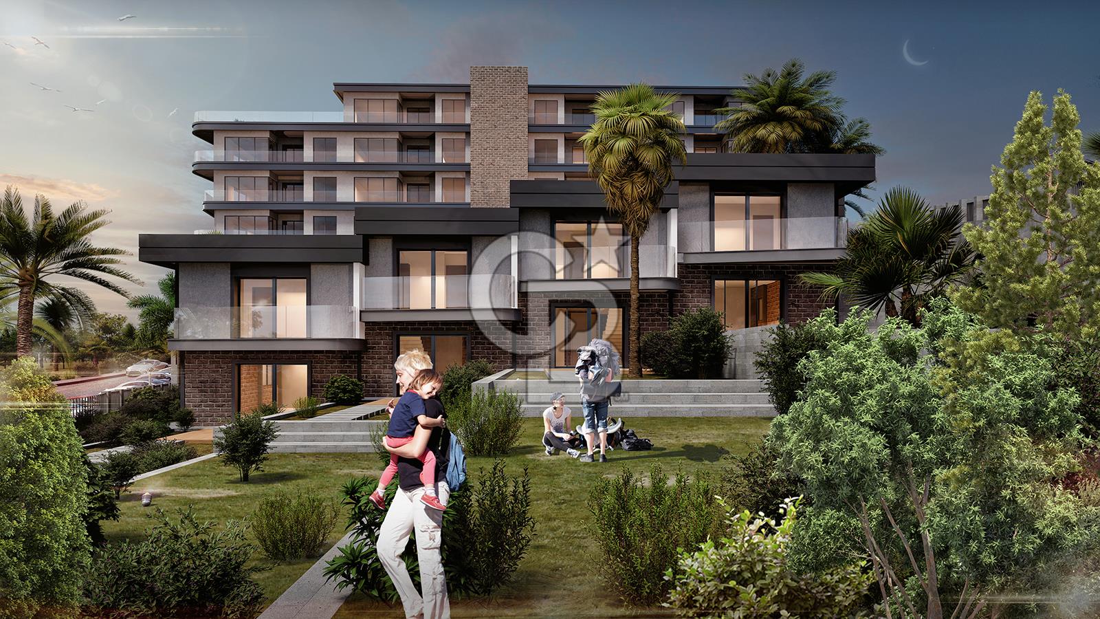 CB NEST'TEN MERSİN'DE SAHİLE YAKIN 2+1 BALKONLU YENİ PROJE