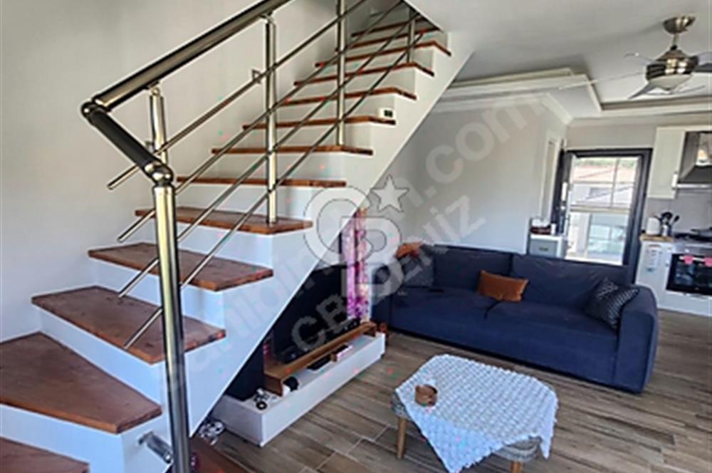 KARABURUN MİMOZA KOYU SATILIK 2+1 DUBLEKS LÜKS FULL EŞYALI DAİRE