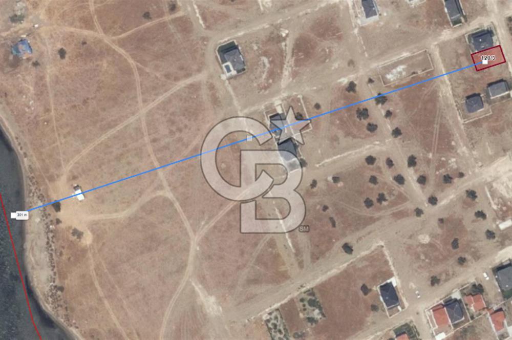 Balıkesir Ayvalık Altınova da Denize 300m Satılık İmarlı Arsa