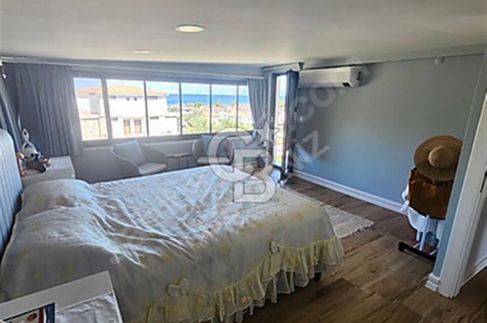 KARABURUN MİMOZA KOYU SATILIK 2+1 DUBLEKS LÜKS FULL EŞYALI DAİRE