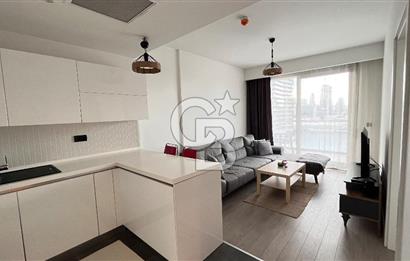 Folkart İncity'de Havuz Cephe Balkonlu Eşyalı Kiralık 1+1 Daire