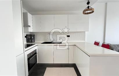 Folkart İncity'de Havuz Cephe Balkonlu Eşyalı Kiralık 1+1 Daire